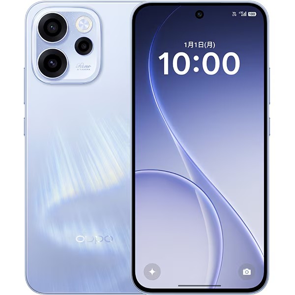 OPPO オッポ スマホ Reno15 A 128GB オーロラブルー SIMフリー 4580038873082